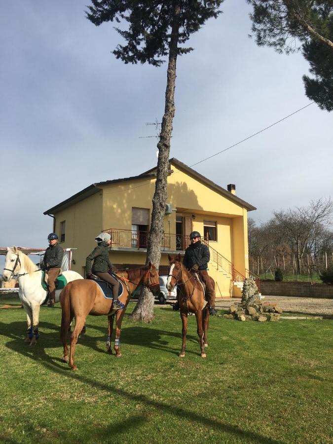 La Villa Romantica Ciggiano Eksteriør billede